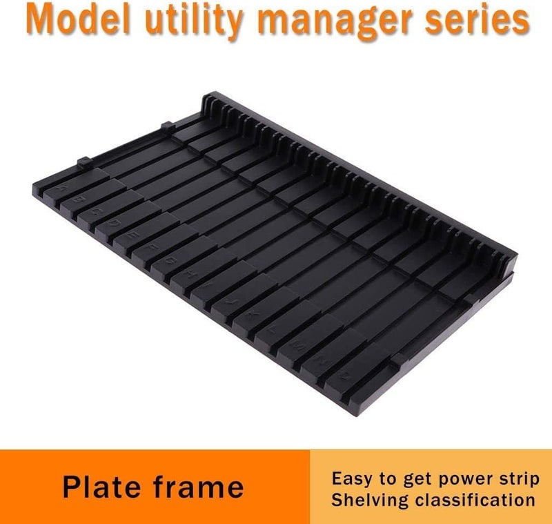 Yikko Gundam Model Pieces Shelves Tool Stand Holder Rack, Plastic Drawer Storage Container, Organizer for Hobby Model Making Parts, Size 11.4" 7.4" - Image 2